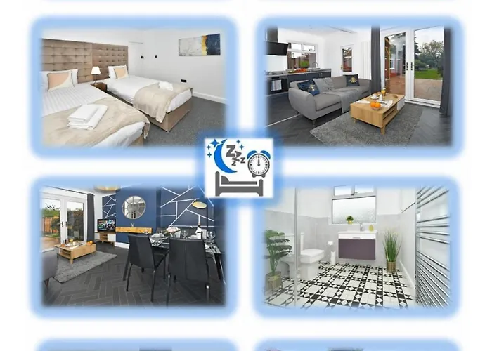 Moonlight House - Sleeps 7, Driveway, Garden
