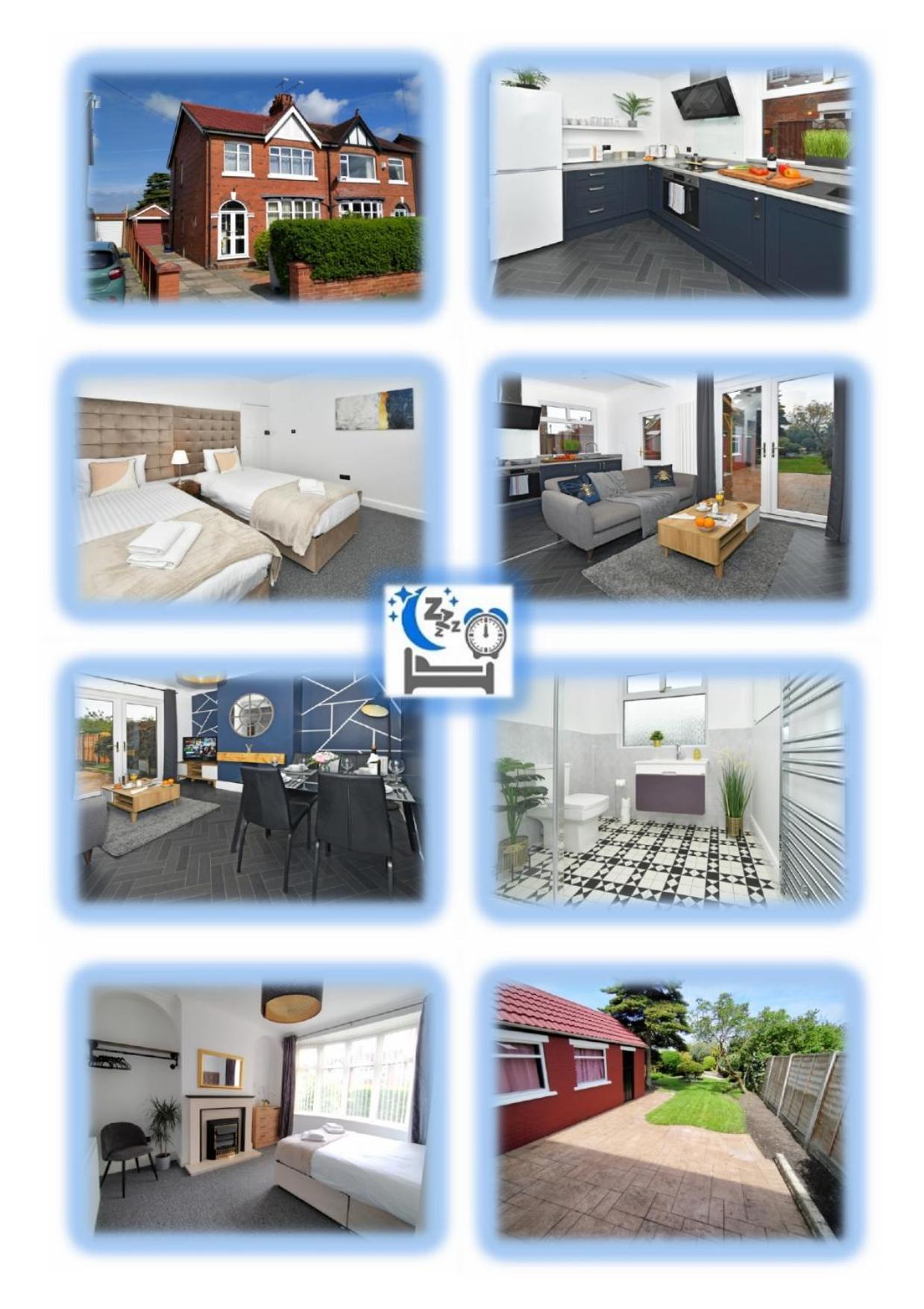 Holiday home Moonlight House - Sleeps 7, Driveway, Garden *